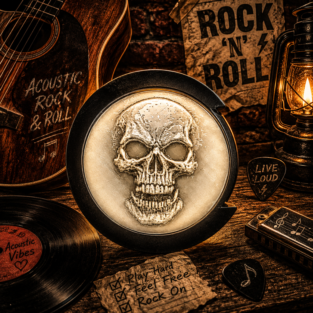 Skull, White light