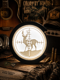 Deer in Scope, White light